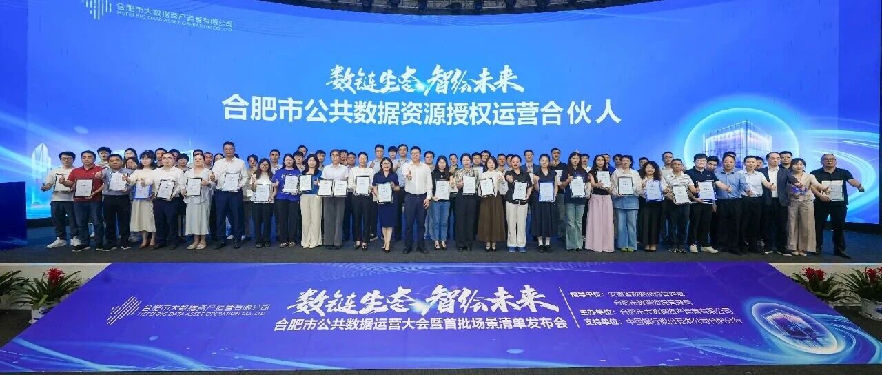 明树数据获批合肥市公共数据资源授权运营首批交通运输行业合伙人
